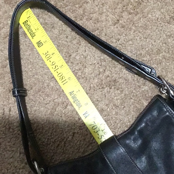 COACH Vintage 9480 Soho Black Leather Shoulder Bag  - see description - Picture 5 of 11